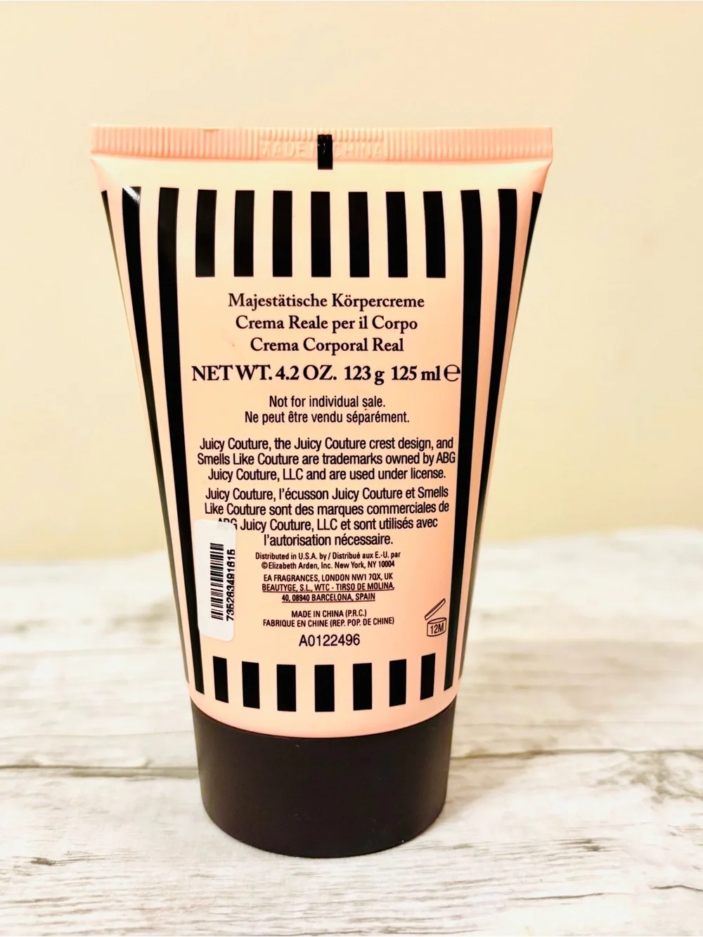 NWT Juicy Couture Royal Body Crème Moisturizer 4.2oz - Brand New & Sealed